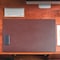 Dacasso Chocolate Brown Leather 30" x 19" Desk Mat without Rails PR-3418 - alternate 2